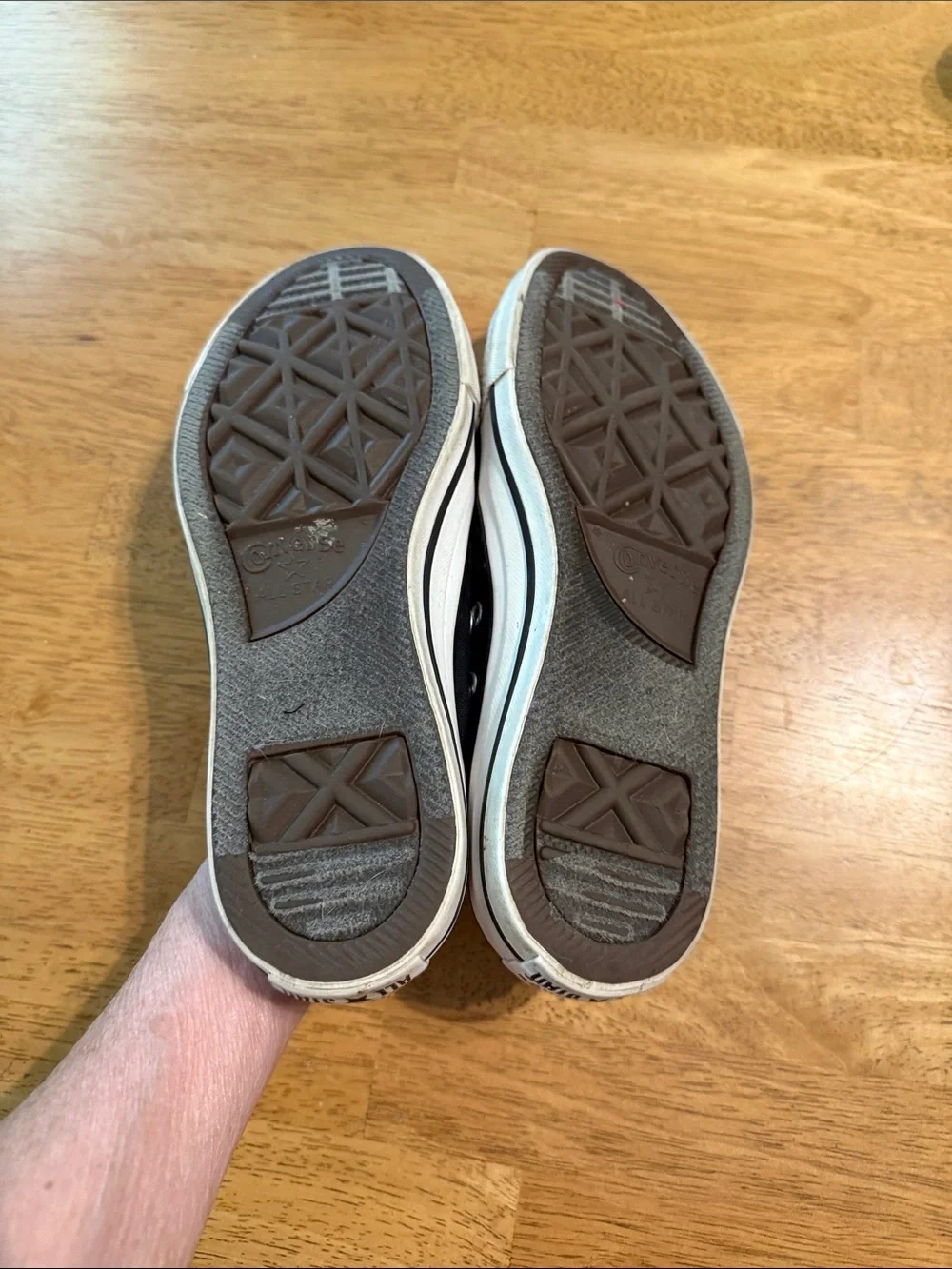 Converse Kids Low-Top Sneakers in Black and White